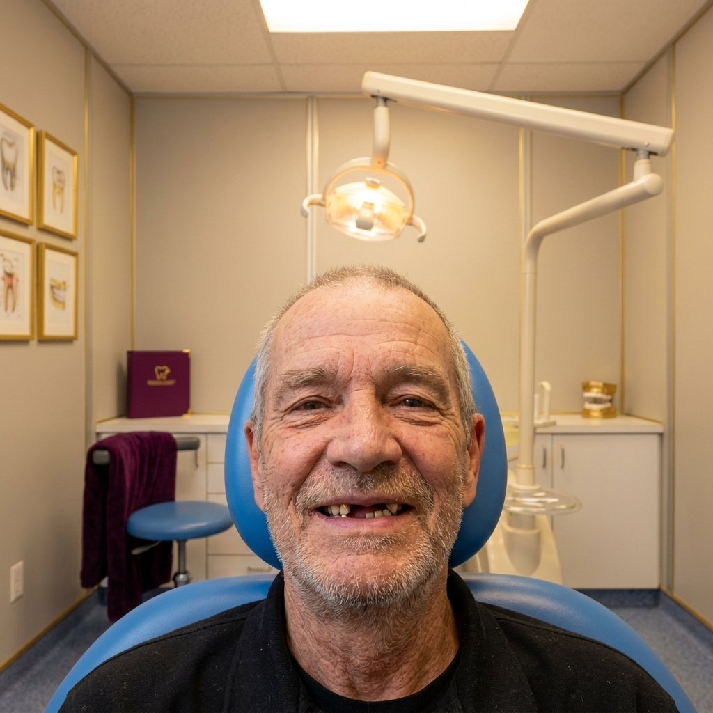 Before full denture treatment